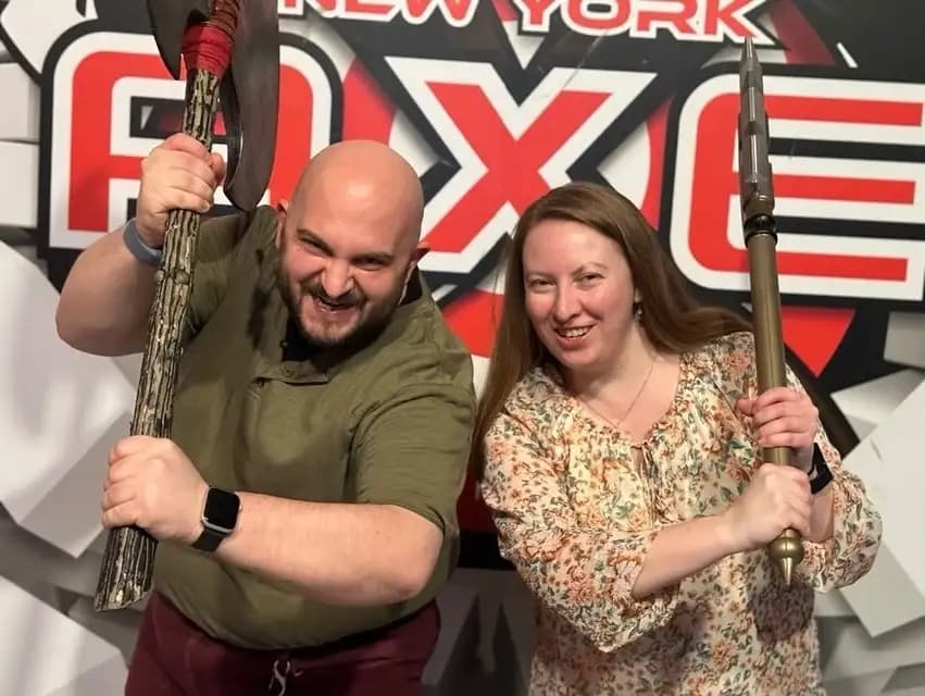 axe throwing experience at NY Axe Throwing Range - Selden located in New York