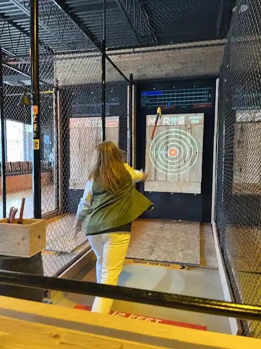 NY Axe Throwing Range - Selden - Popular axe throwing destination in New York