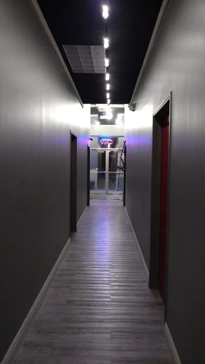 Interior view of A Harrowing Escape escape rooms facility in Orlando