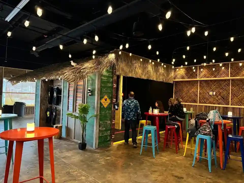 Bananas' Axe Cabana - Popular axe throwing destination in Orlando