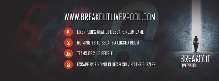 Breakout Liverpool - escape rooms in Liverpool - Top rated