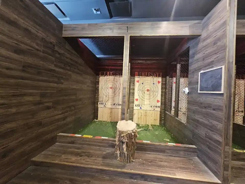 Photo of BullsEye Axe Lounge X Rage Room axe throwing activities in Dallas