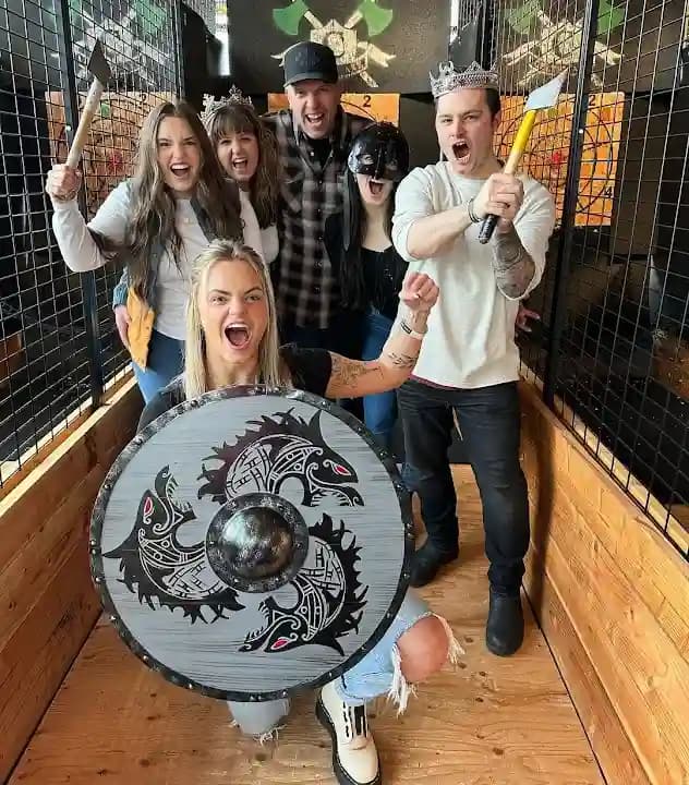 Photo of Celtic Axe Throwing @ AleSmith Brewery axe throwing activities in San Diego