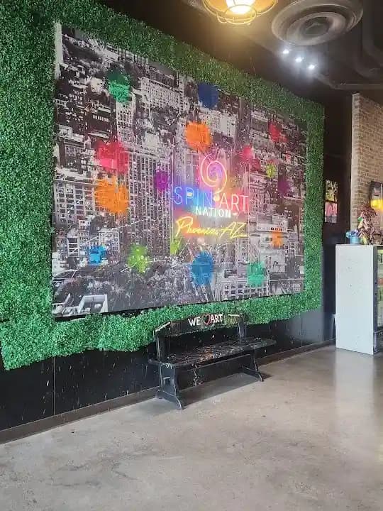 Spin Art Nation Phoenix - Spin Art, Splatter Studio, Fluid Art & Rage Room - Popular rage rooms destination in Phoenix