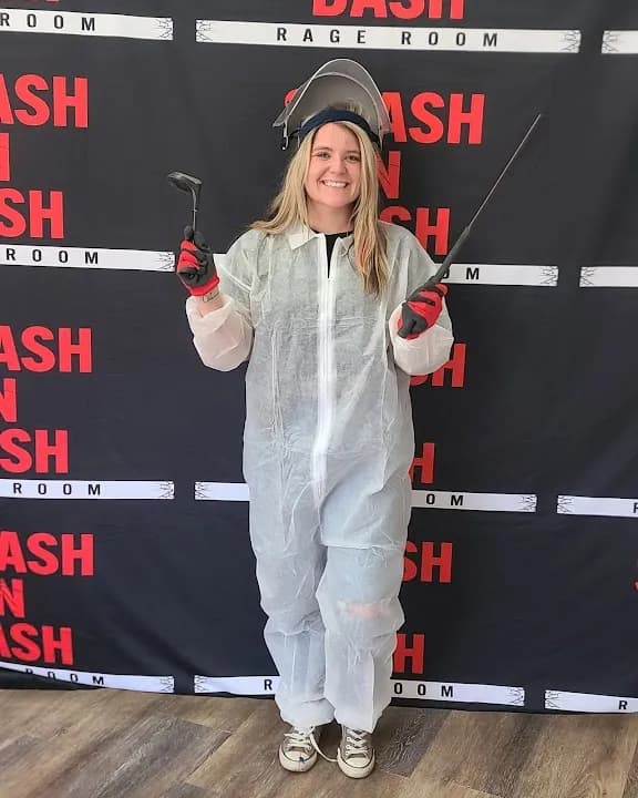 rage rooms experience at Smash 'N Dash Rage Room located in Atlanta