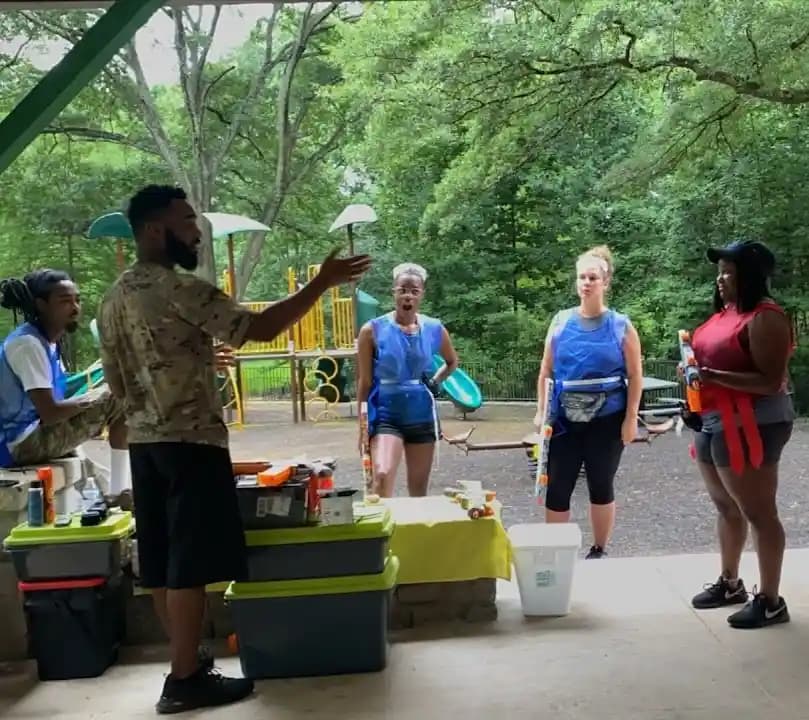 escape rooms experience at ATL Camp CORE located in Atlanta