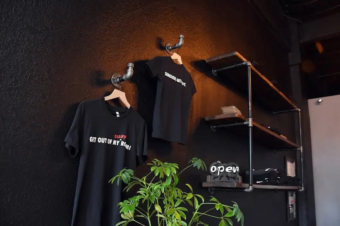 Interior view of Get Out of My Escape Room escape rooms facility in San Antonio