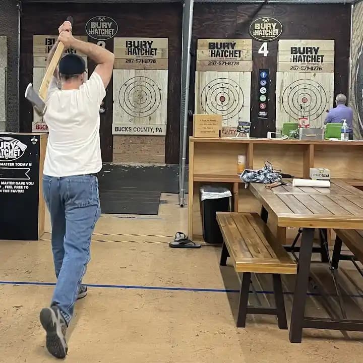 Bury The Hatchet Bensalem - Axe Throwing - axe throwing in Philadelphia - Top rated