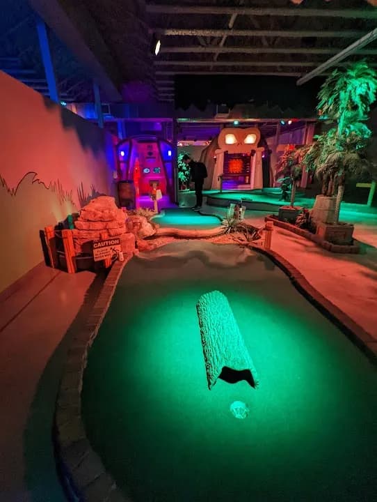 Interior view of Shipwrecked escape rooms facility in New York