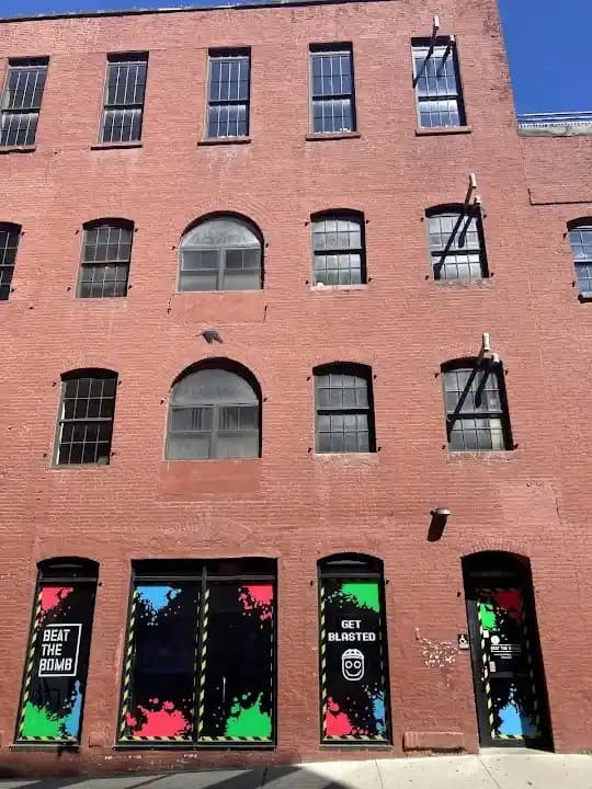 Interior view of Beat The Bomb Brooklyn escape rooms facility in New York