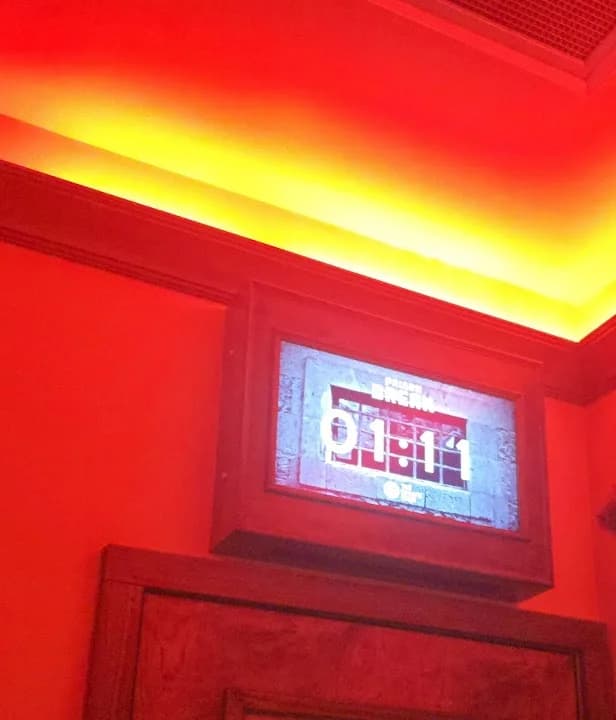 Interior view of The Escape Game LA escape rooms facility in Los Angeles