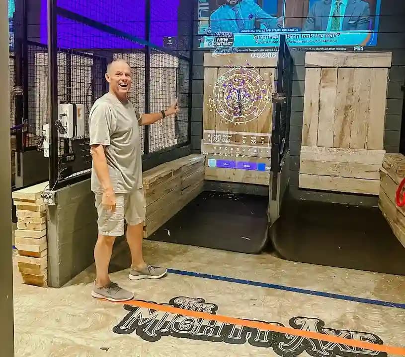 The Mighty Axe - Popular axe throwing destination in Bangalore