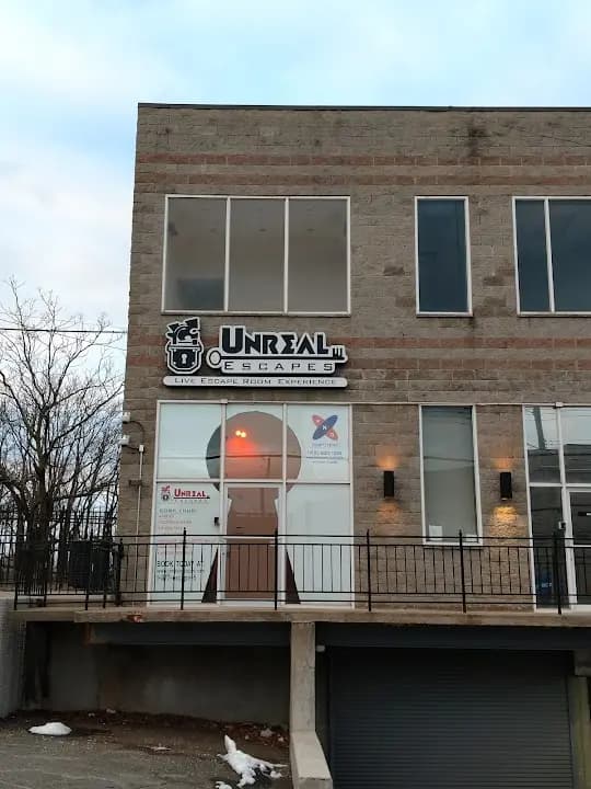 Interior view of Unreal Escapes - Staten Island's Premiere Live Escape Room escape rooms facility in New York
