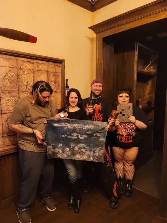 Interior view of The Escape Game New Jersey at American Dream escape rooms facility in New York