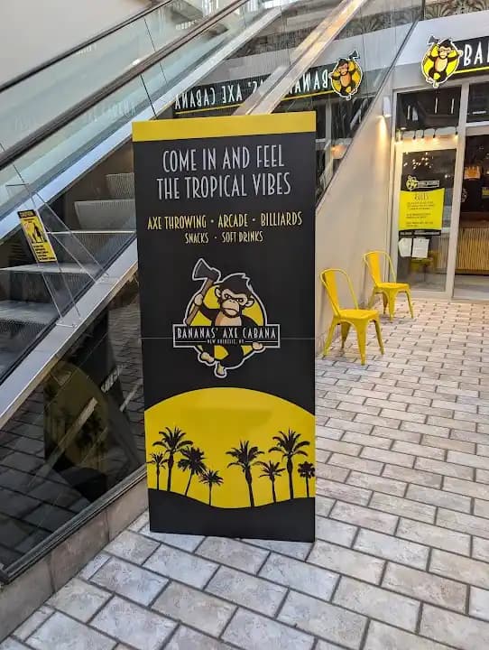 Bananas' Axe Cabana - New Rochelle, NY - axe throwing in New York - Top rated