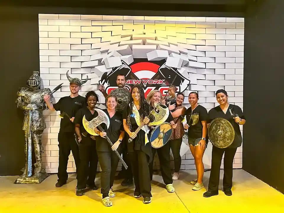 Photo of NY Axe Throwing Range - Farmingdale axe throwing activities in New York