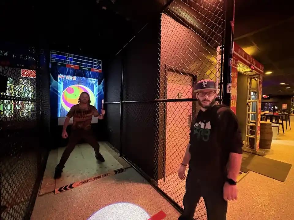 axe throwing experience at NY Axe Throwing Range - Huntington located in New York