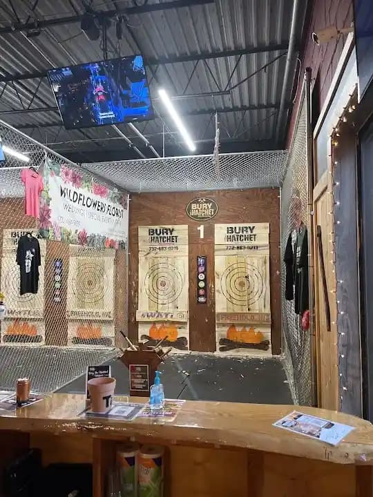 Bury the Hatchet Freehold - Axe Throwing - axe throwing in Philadelphia - Top rated