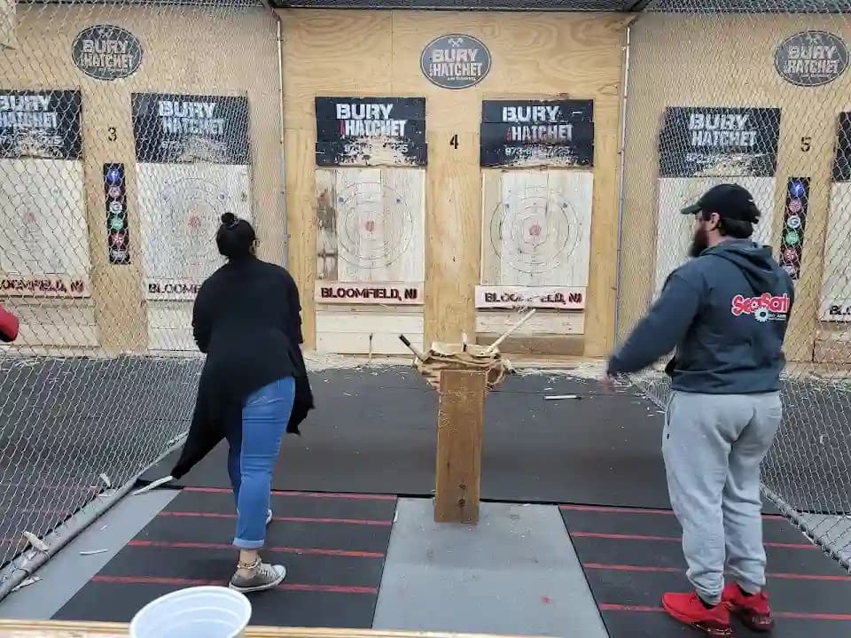 Photo of Bury The Hatchet Bloomfield - Axe Throwing axe throwing activities in New York