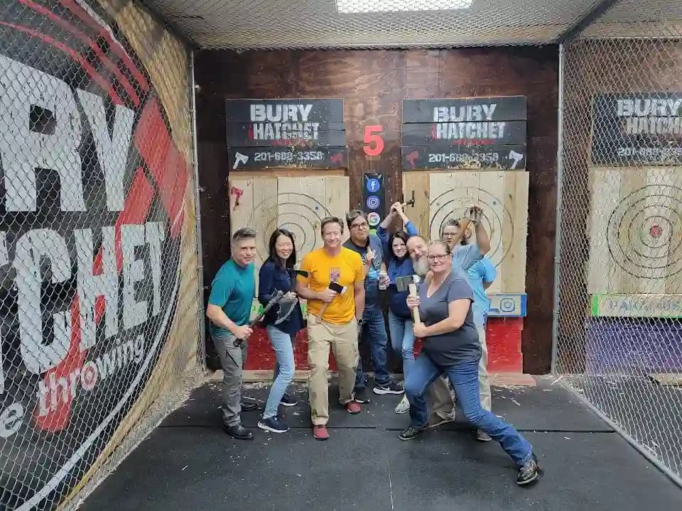 Bury the Hatchet Paramus - Axe Throwing - Popular axe throwing destination in New York
