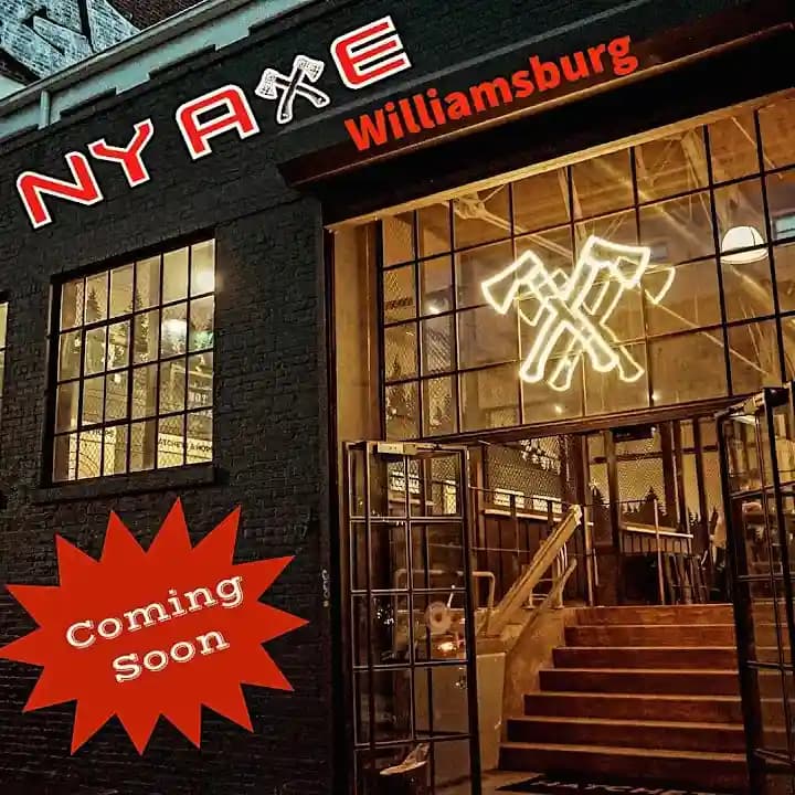 NY Axe Throwing Range - Westbury - Popular axe throwing destination in New York