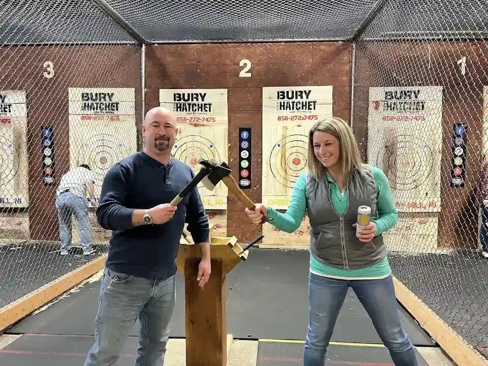 Bury the Hatchet Cherry Hill - Axe Throwing - Popular axe throwing destination in Philadelphia