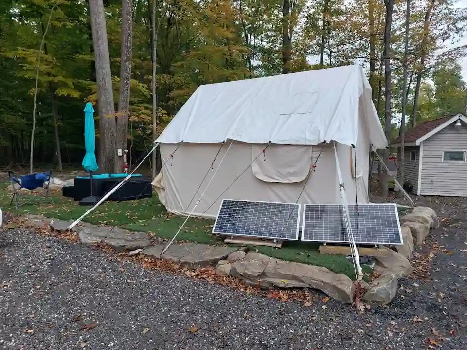 paintball experience at Ring Homestead Camp & Adventure Paintball located in New York