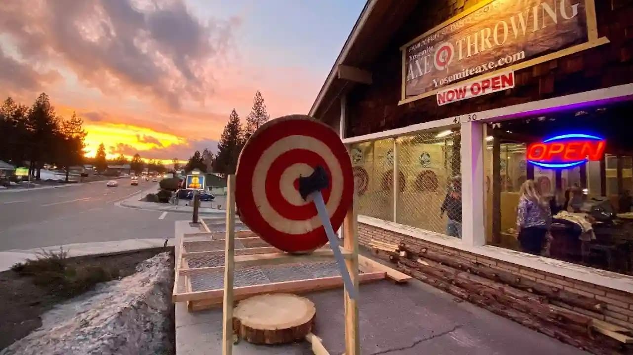 Photo of Yosemite Axe Throwing axe throwing activities in Los Angeles