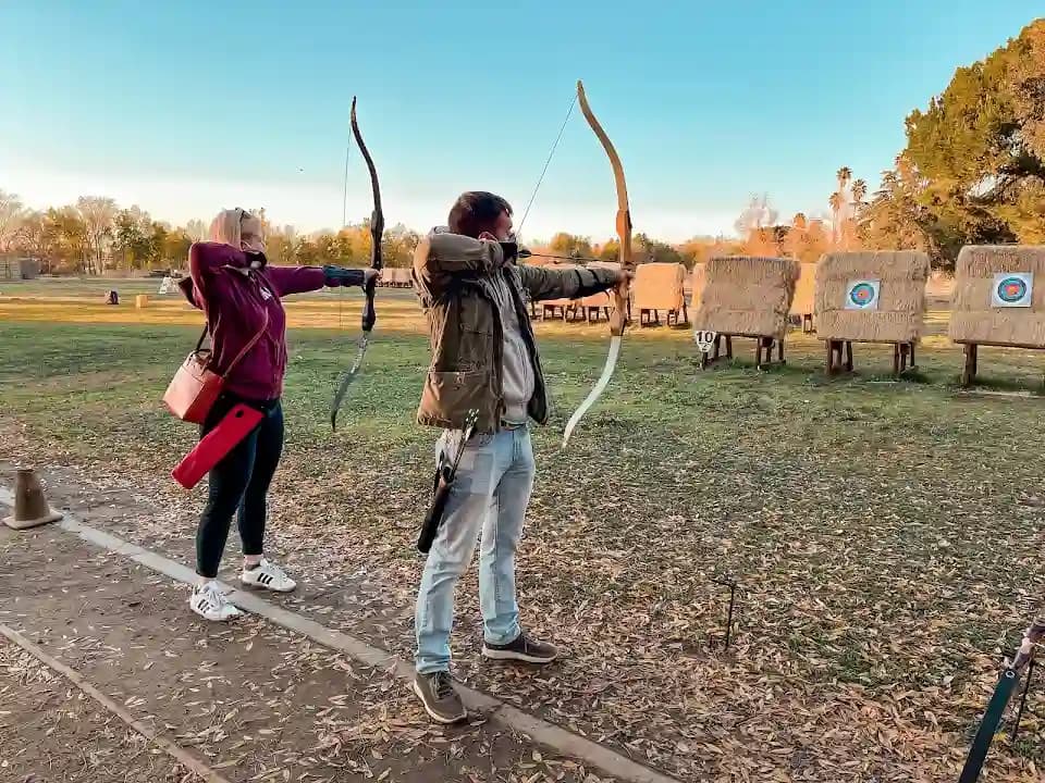 Photo of AREA Archery axe throwing activities in Los Angeles