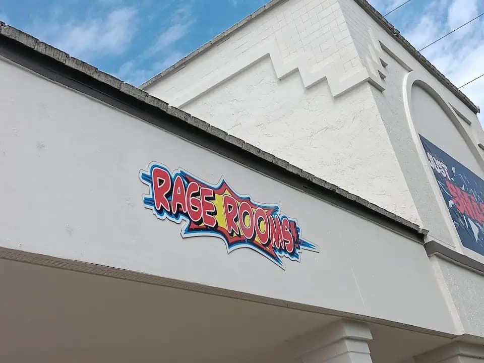 Interior view of Just Smash That Rage Rooms rage rooms facility in Orlando