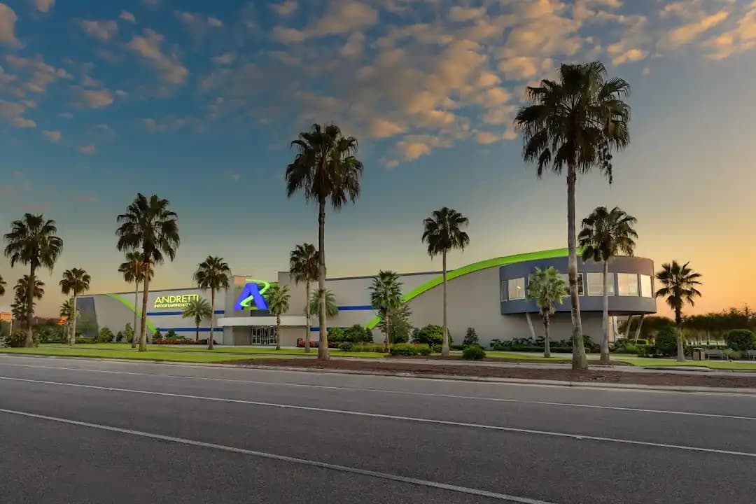 Interior view of Andretti Indoor Karting & Games Orlando vr games facility in Orlando