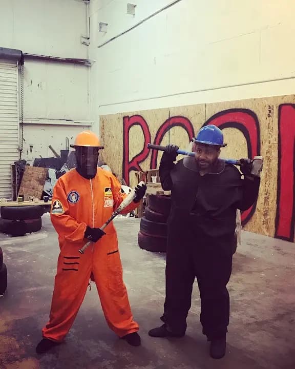 Interior view of Coping Lab Inc rage rooms facility in Orlando