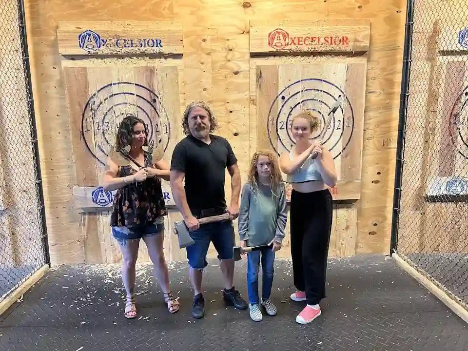 Photo of Axecelsior Axe Throwing axe throwing activities in Orlando