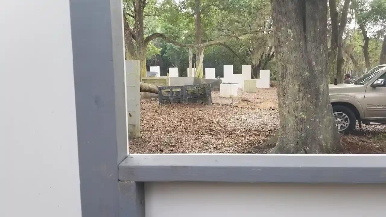 Interior view of Orbital Paintball paintball facility in Tampa