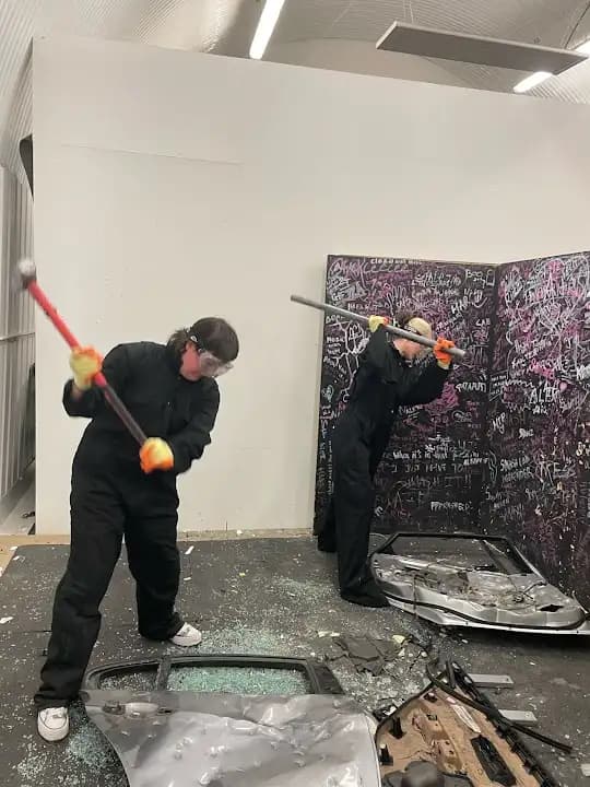 rage rooms experience at The Smash Lab located in London
