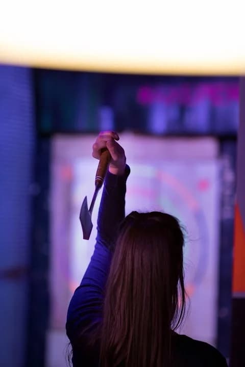 axe throwing experience at Axeperience Axe Throwing located in Manchester