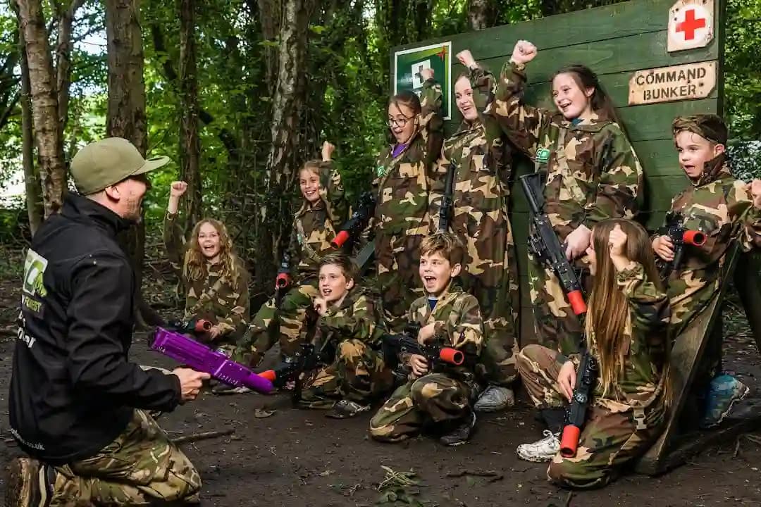GO Laser Tag London - Forest Laser Tag - Popular paintball destination in London
