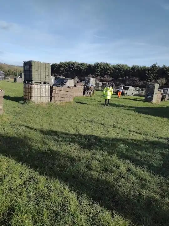 Interior view of Mayhem Paintball Games Essex paintball facility in London