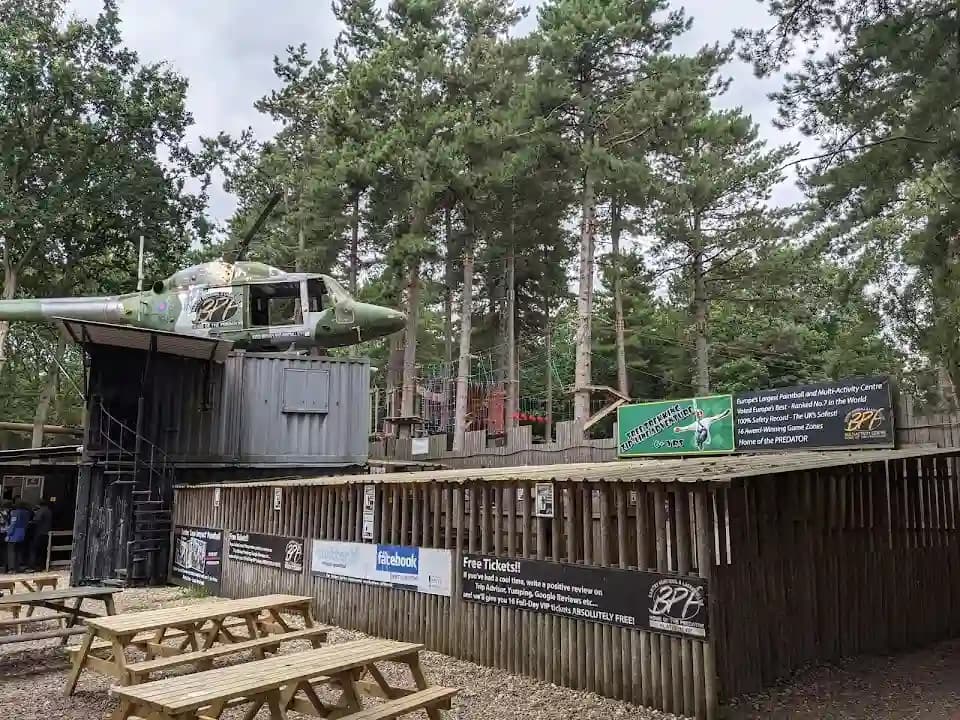 paintball experience at Bawtry Paintball Fields located in Leeds