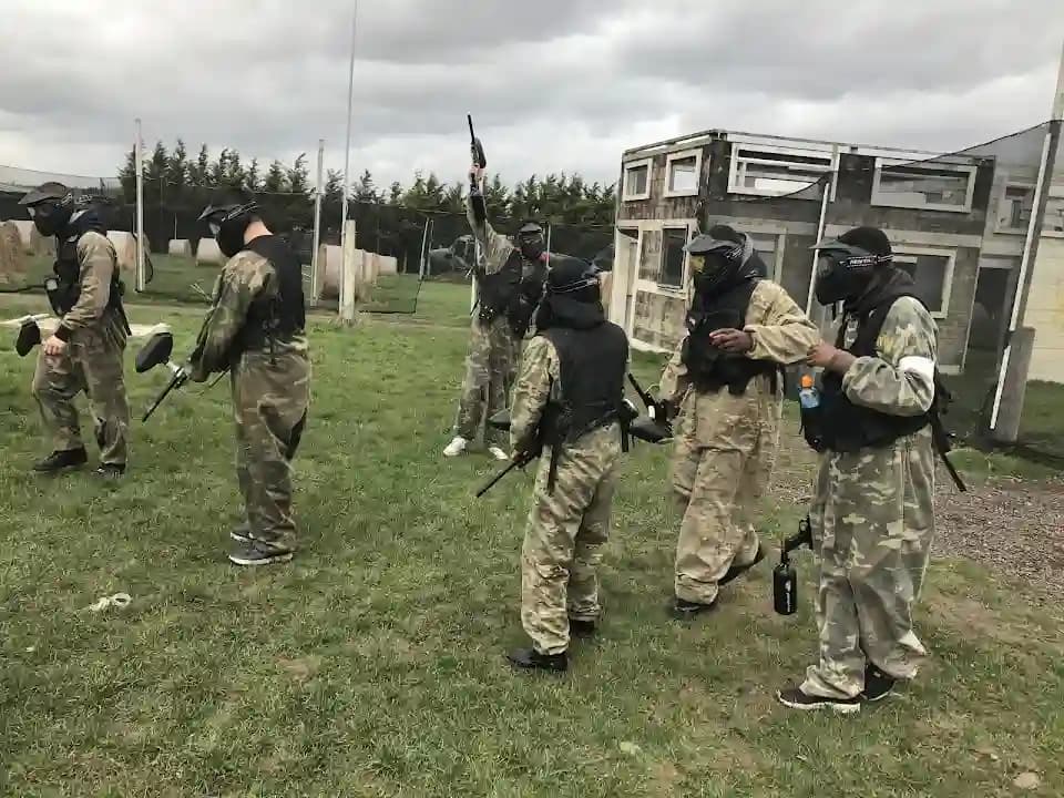 Photo of Laser Mayhem Games paintball activities in London