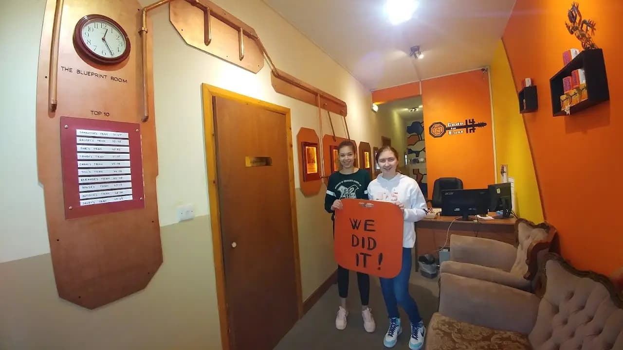 escape rooms experience at Code to Exit located in Manchester