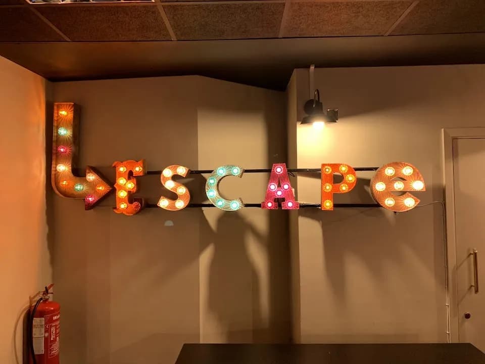Interior view of Escape Entertainment London escape rooms facility in London