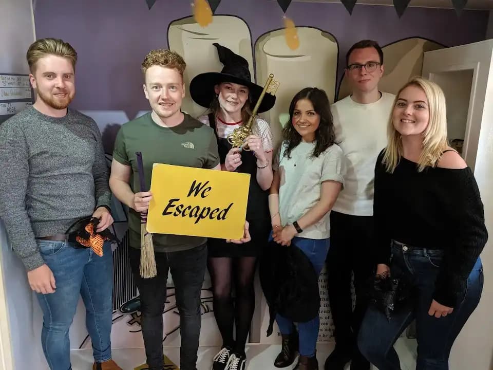 Interior view of Lancaster Escape escape rooms facility in Manchester