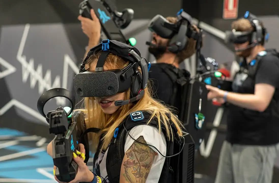 vr games experience at meetspaceVR (ft Zero Latency) located in Leeds