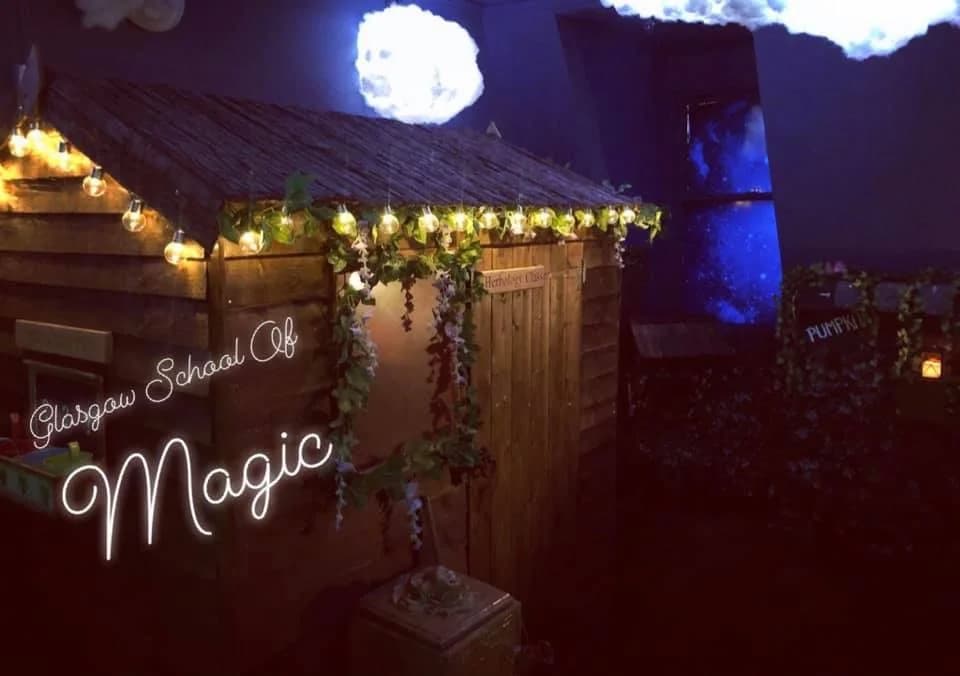 Interior view of Locked In Escape Room Glasgow escape rooms facility in Glasgow