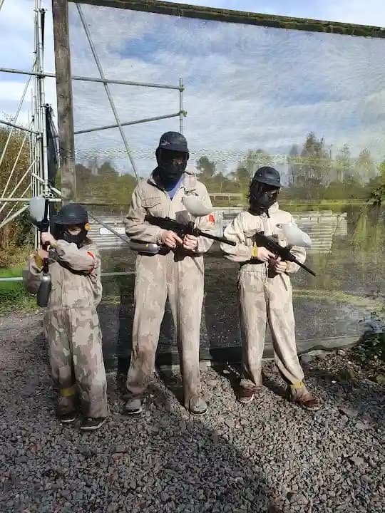 Interior view of Delta Force Paintball Glasgow paintball facility in Glasgow