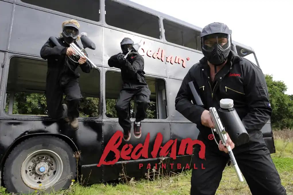 paintball experience at Bedlam Paintball Glasgow Cumbernauld located in Glasgow