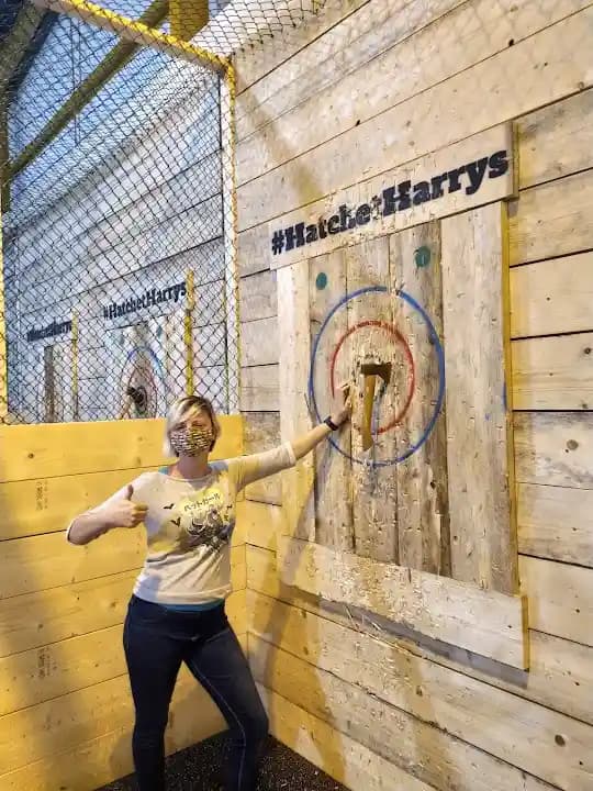 Photo of Hatchet Harry's Axe Throwing - Liverpool rage rooms activities in Liverpool