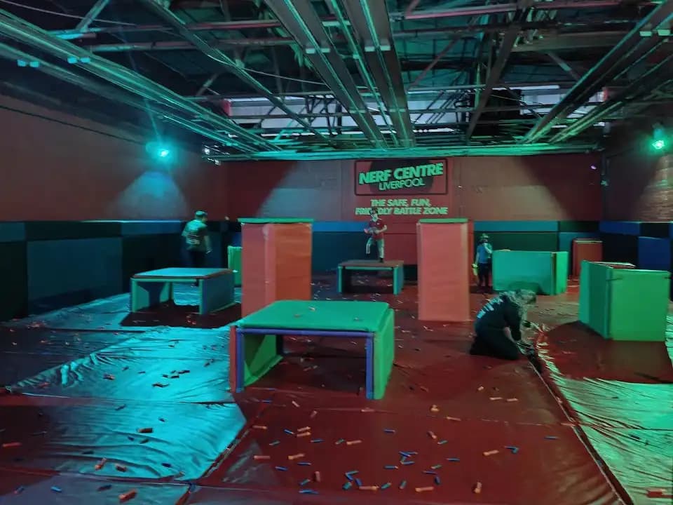paintball experience at Nerf Centre Liverpool located in Liverpool