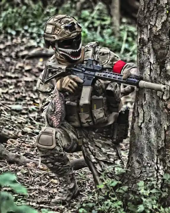 Interior view of S.W.A.T. Paintball - Airsoft paintball facility in Liverpool